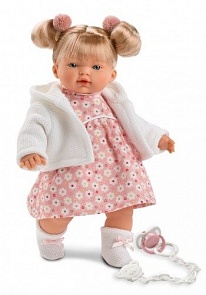 Интерактивная кукла Кристина 33 см., со звуком (Llorens Juan S.L., L 33302veg)